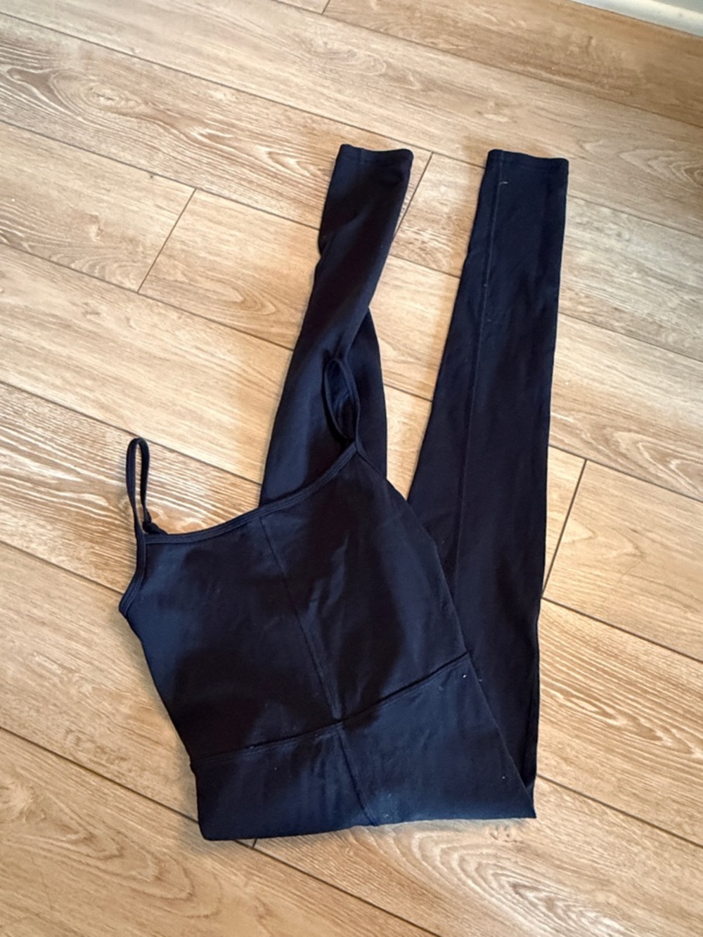 Wilfred free Black bodysuit Jumpsuit aritzia